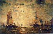 unknow artist Seascape, boats, ships and warships. 76 Sweden oil painting artist